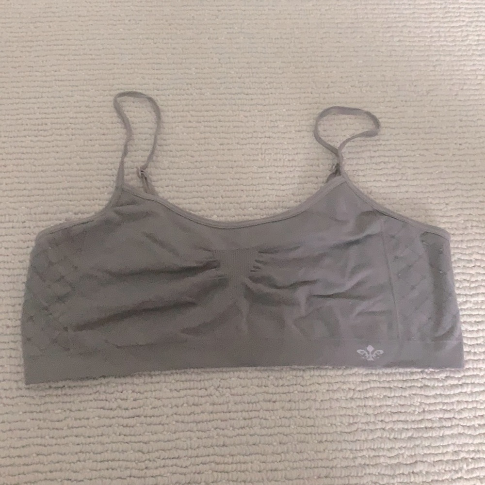 Cute grey lounge bra